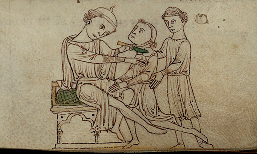 Middeleeuwse tandheelkunde in de Lage Landen 8. “Eenre vrouw die hadde squinantie”