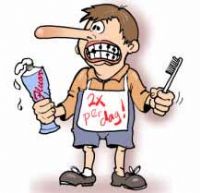 Kinderen met veel cariës reinigen niet tweemaal daags hun gebit met fluoridetandpasta