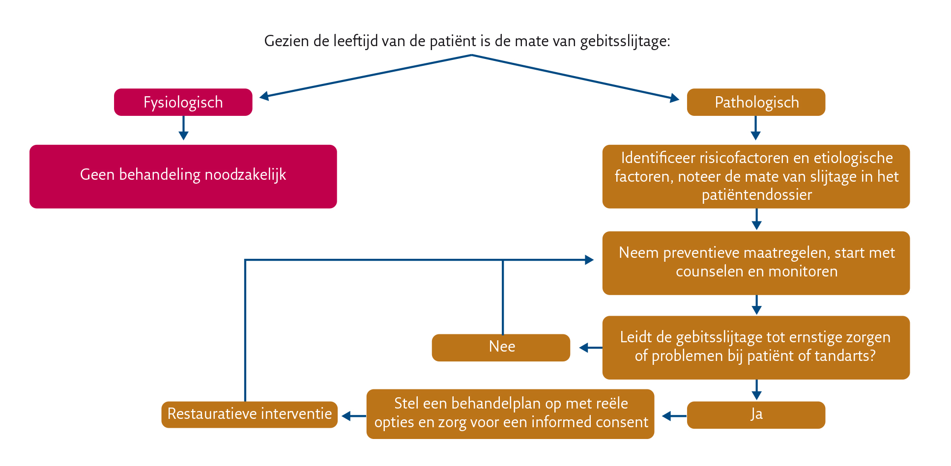 schema behandelbeslissing en passende behandeling