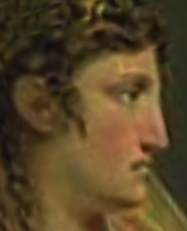 Profiel van Cleopatra uit 1825
